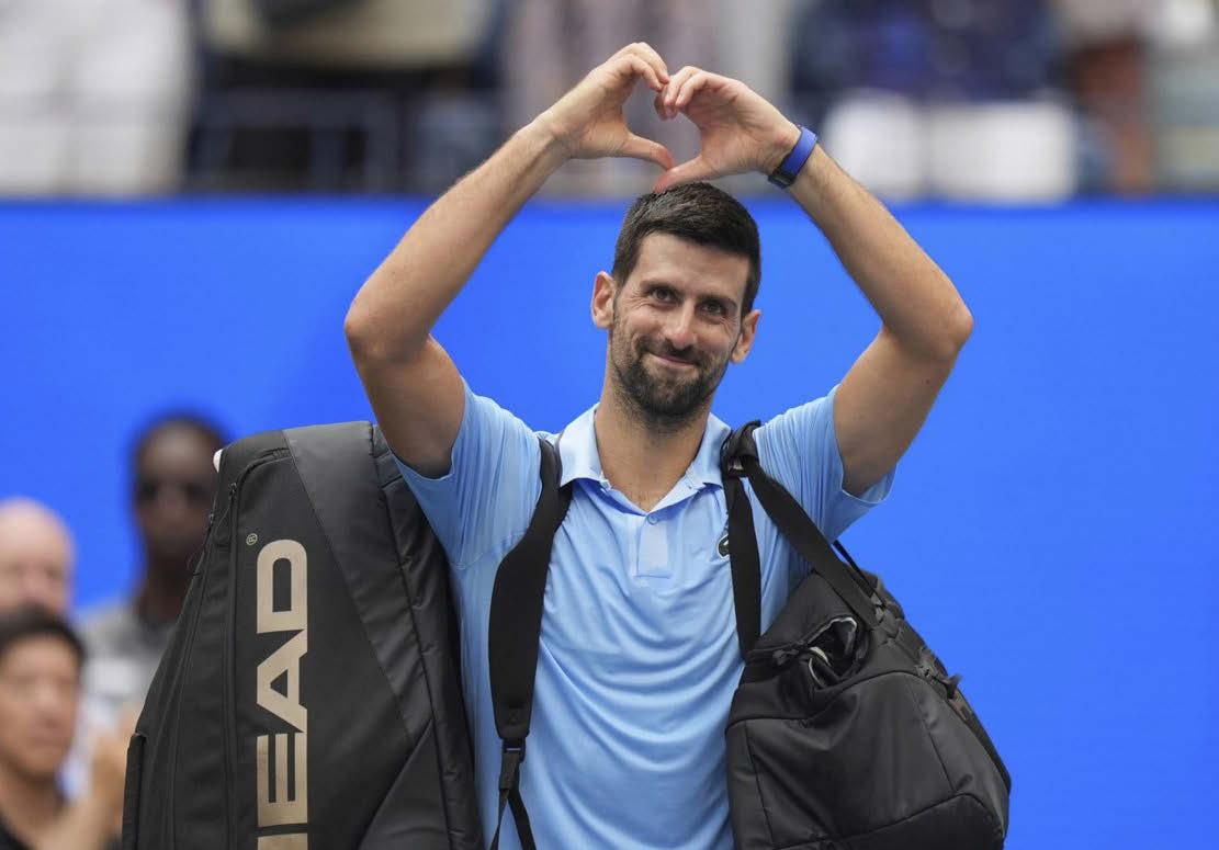NOVAK DJOKOVIC WON'T GIVE UP ON TRYING TO WIN A 25TH MAJOR TITLE
